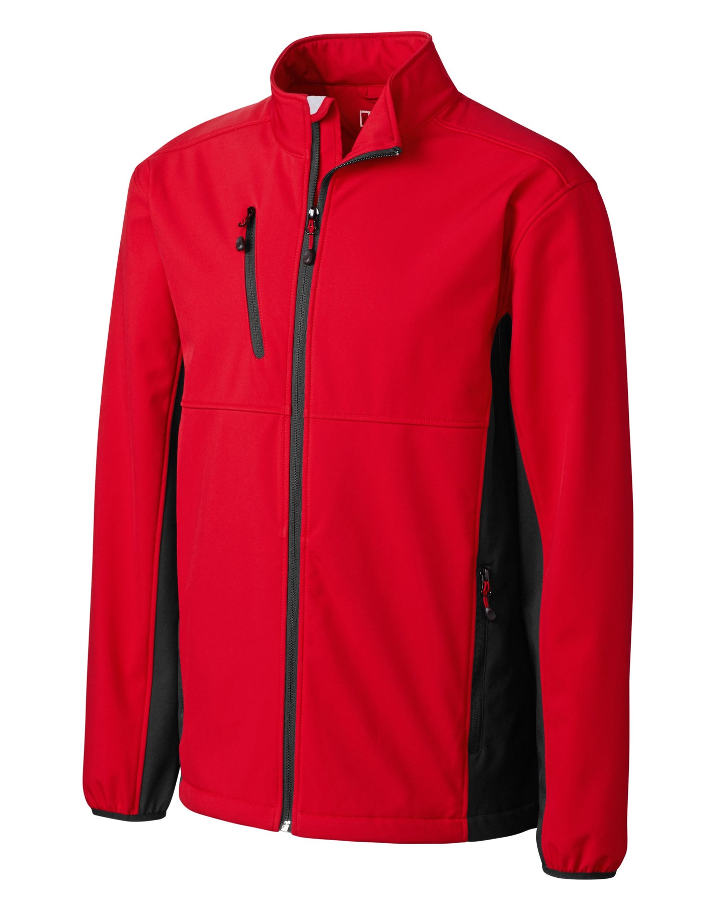 Clique Narvik Recycled Colorblock Stretch Softshell Mens Full Zip Jacket