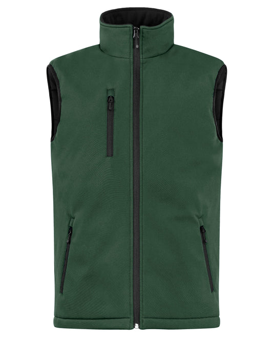 Clique Equinox Insulated Softshell Mens Full Zip Vest