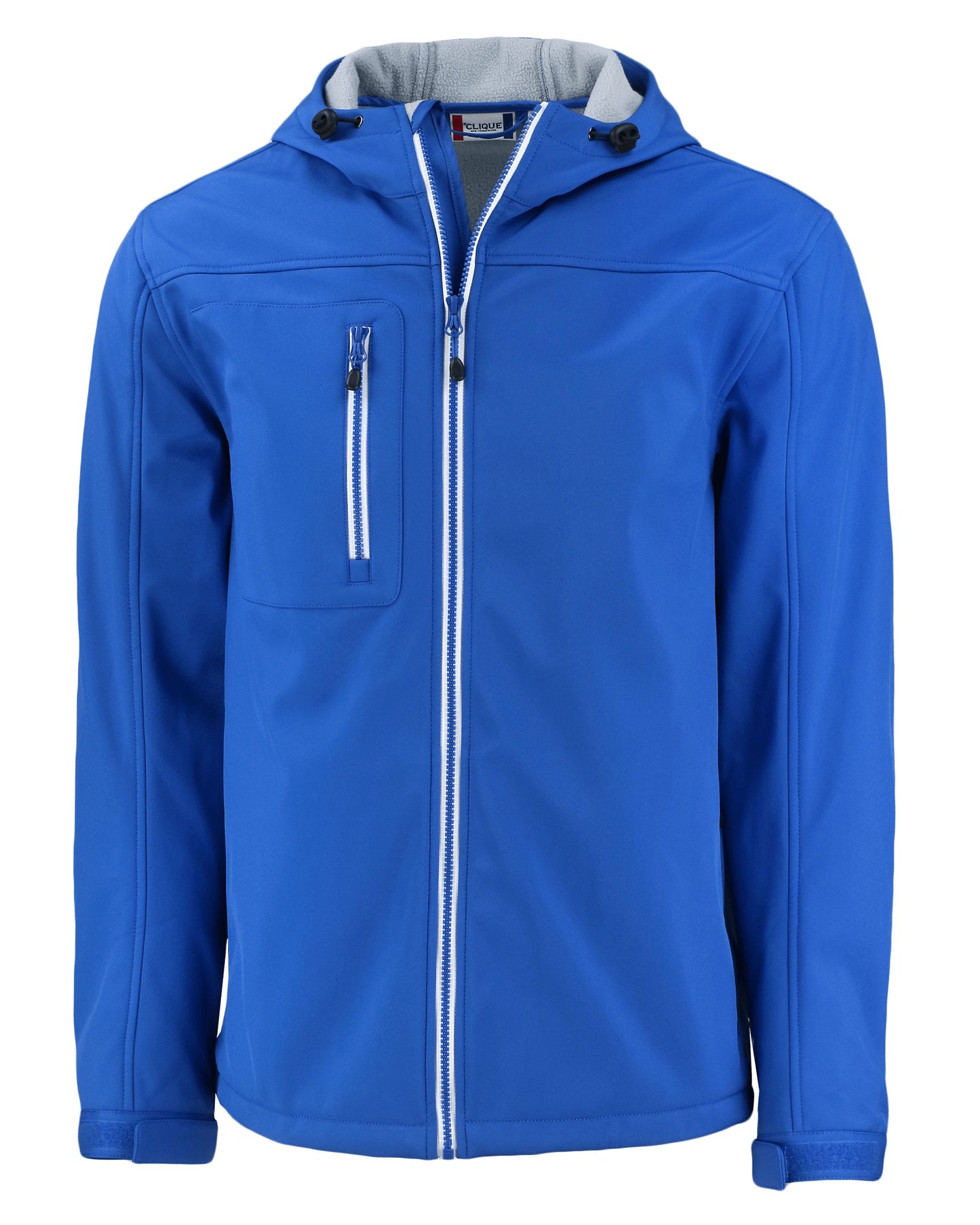 Clique Telemark Recycled Stretch Softshell Mens Full Zip Hooded Jacket