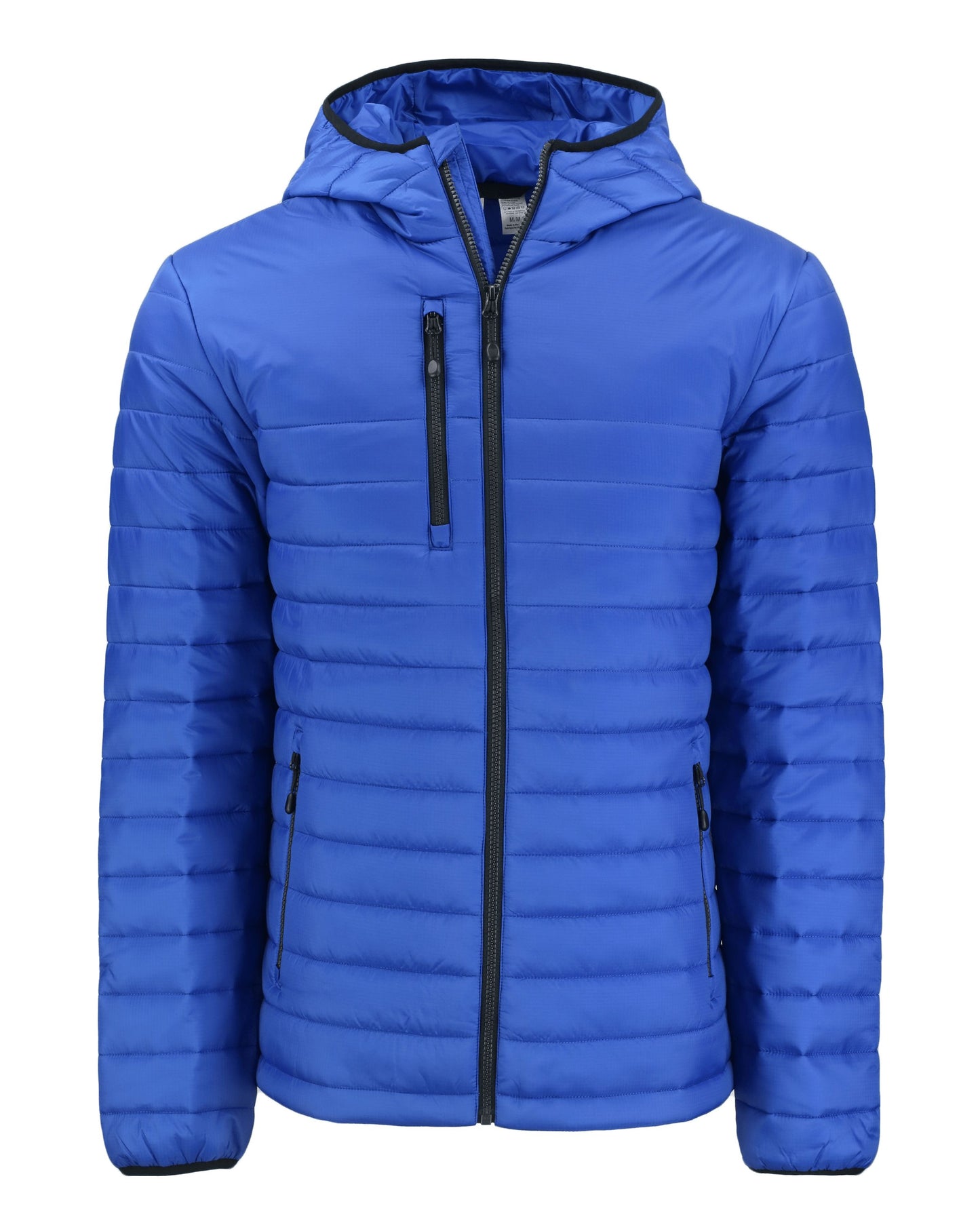 Clique Valhalla Recycled Insulated Puffer Mens Full Zip Hooded Jacket