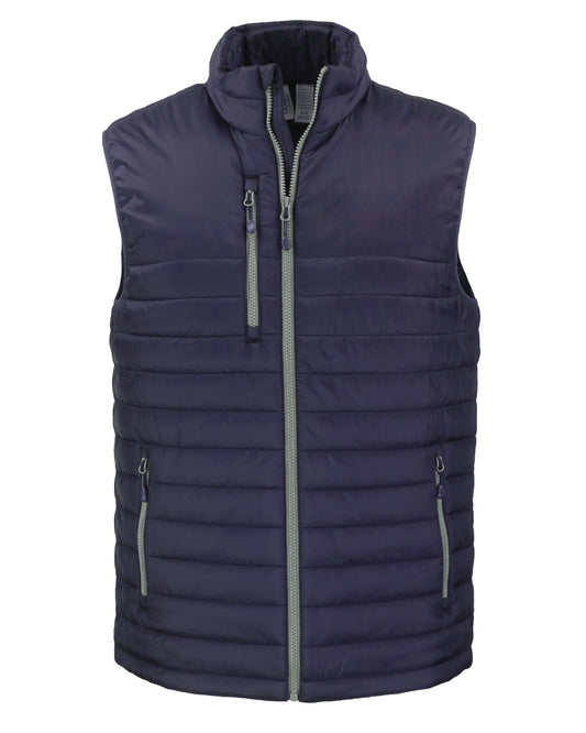 Clique Valhalla Recycled Insulated Puffer Mens Full Zip Jacket