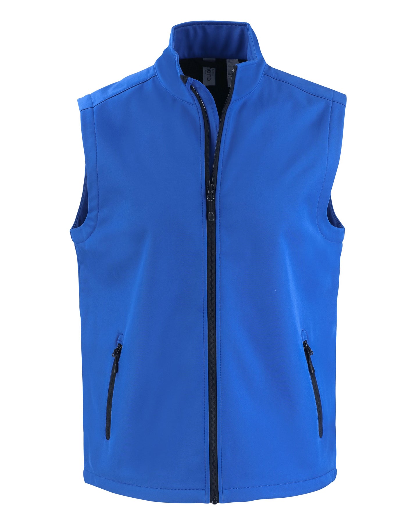 Clique Tempo Recycled Stretch Softshell Mens Full Zip Vest