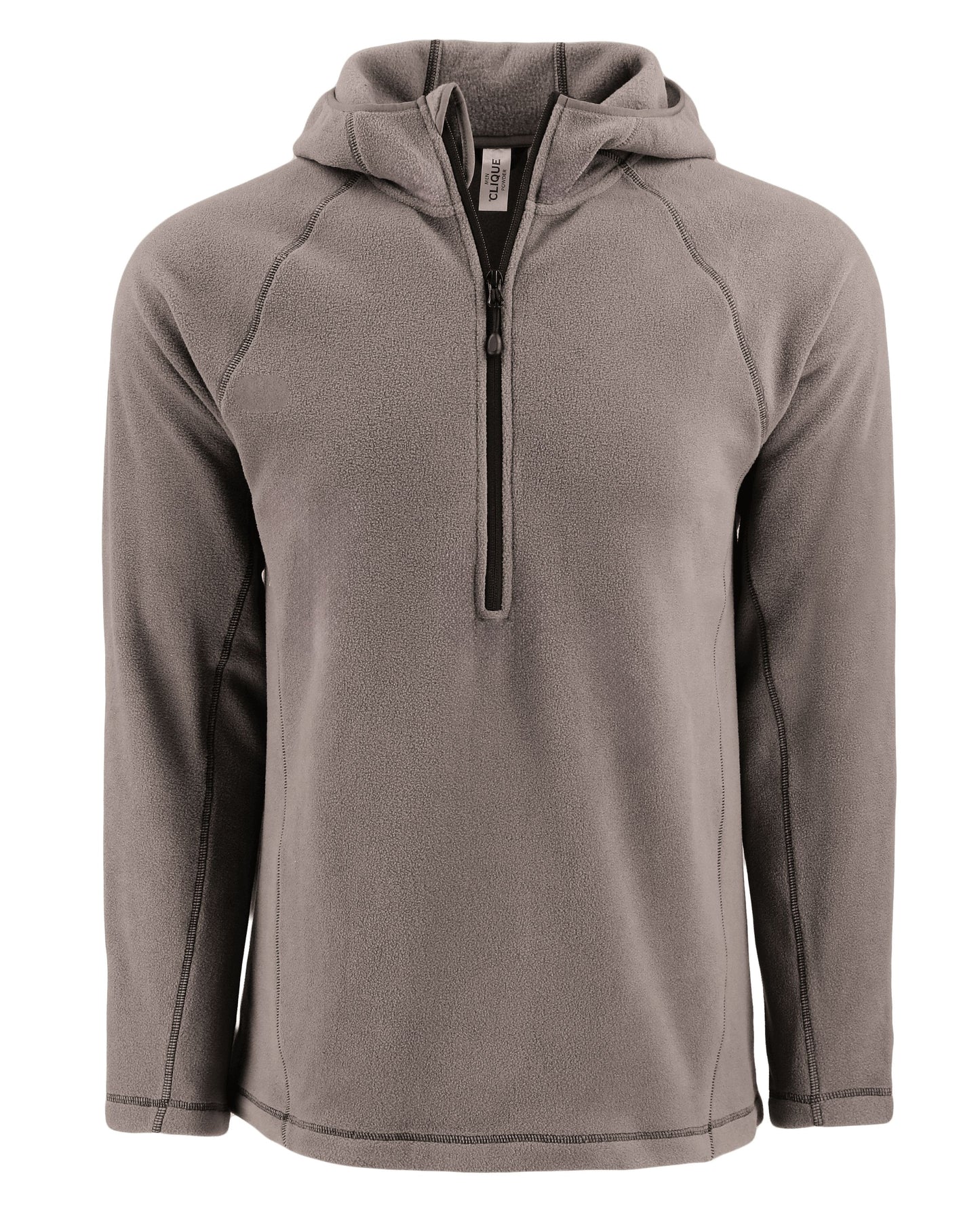 Clique Powder Recycled Fleece Mens Half Zip Sweatshirt