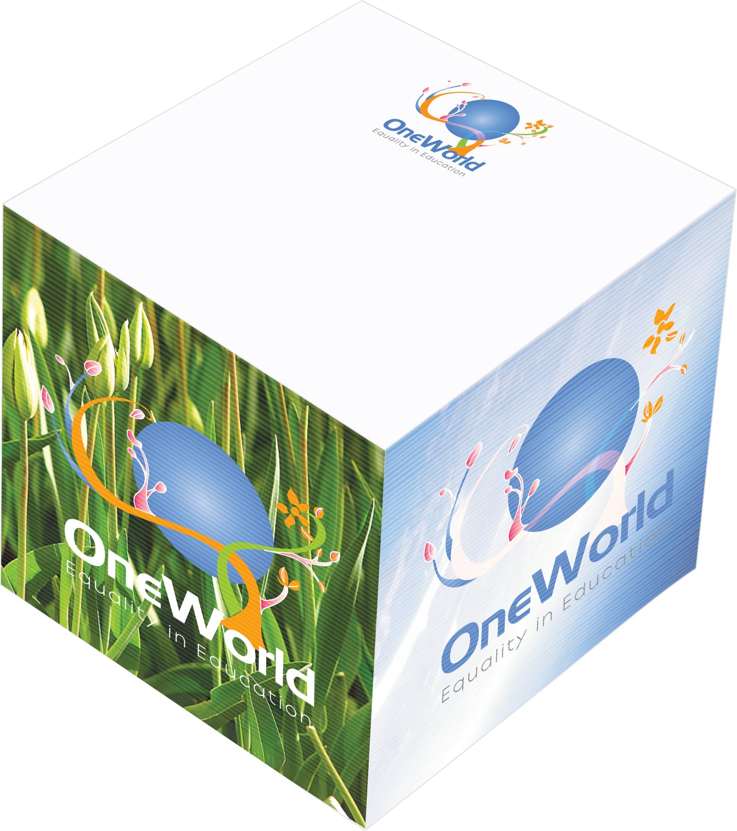 Souvenir 3 x 3 x 3 NonAdhesive Cube-NC3A