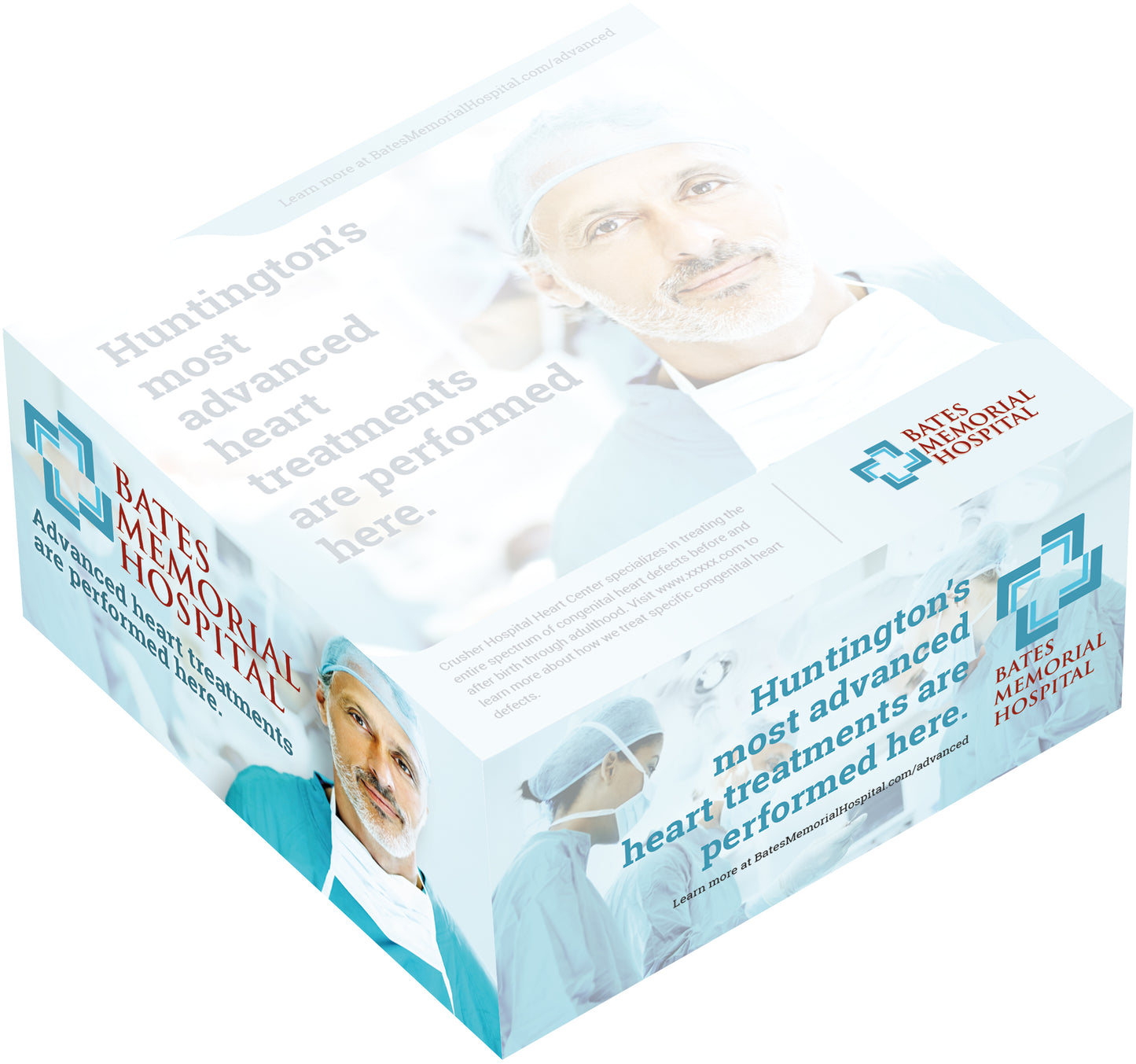 Souvenir 3 x 3 x 15 NonAdhesive Cube-NC3B