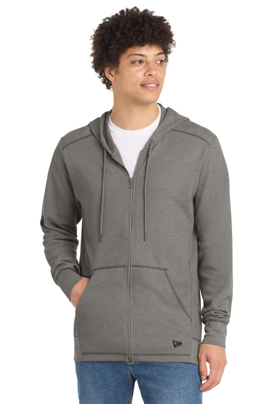 New Era® Thermal Full-Zip Hoodie