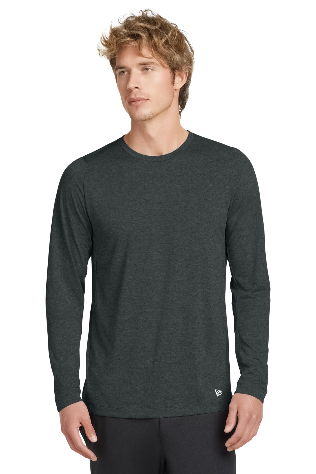 New Era ? Series Performance Long Sleeve Crew Tee. NEA2