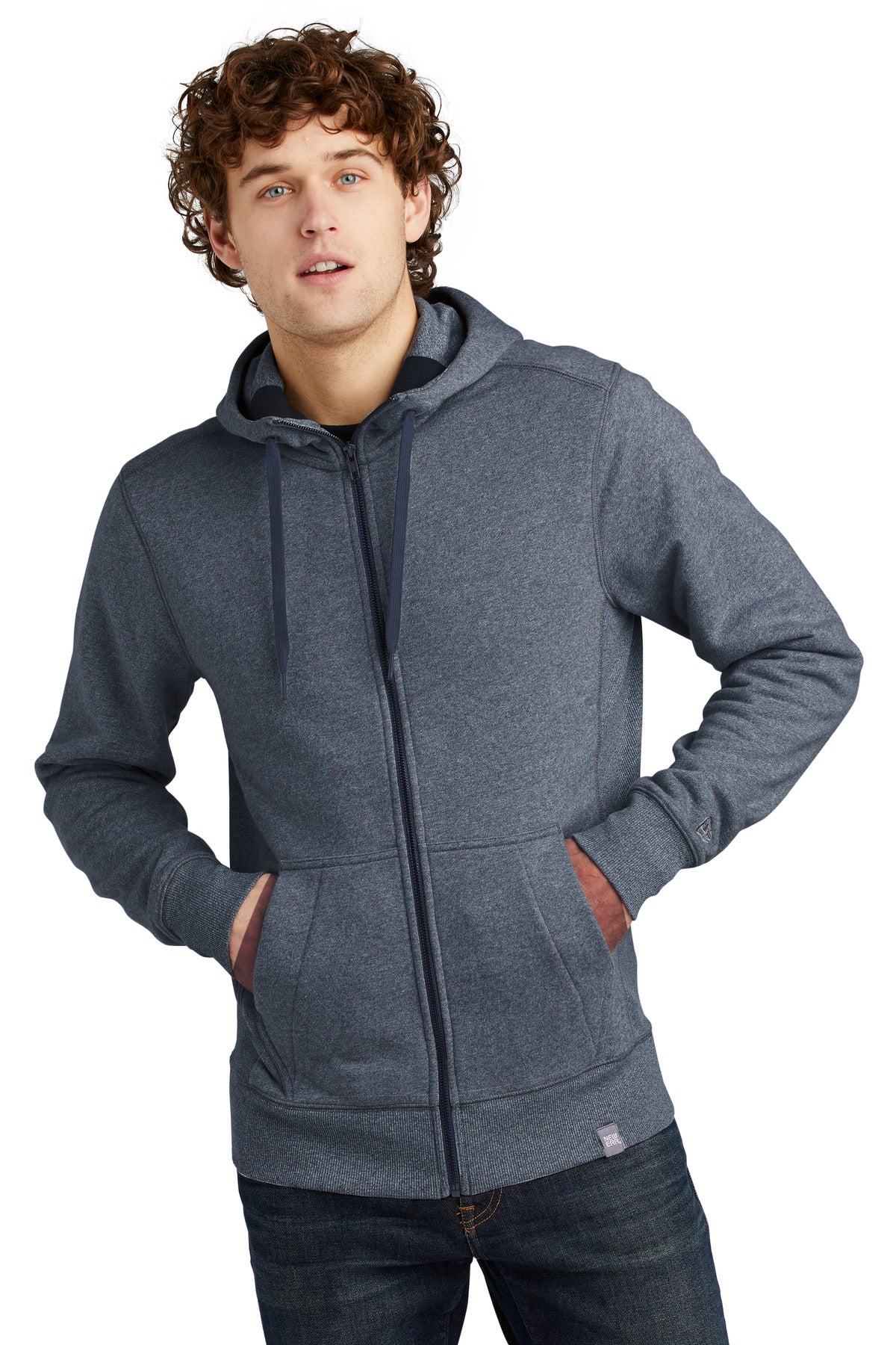 New Era ® French Terry Full-Zip Hoodie