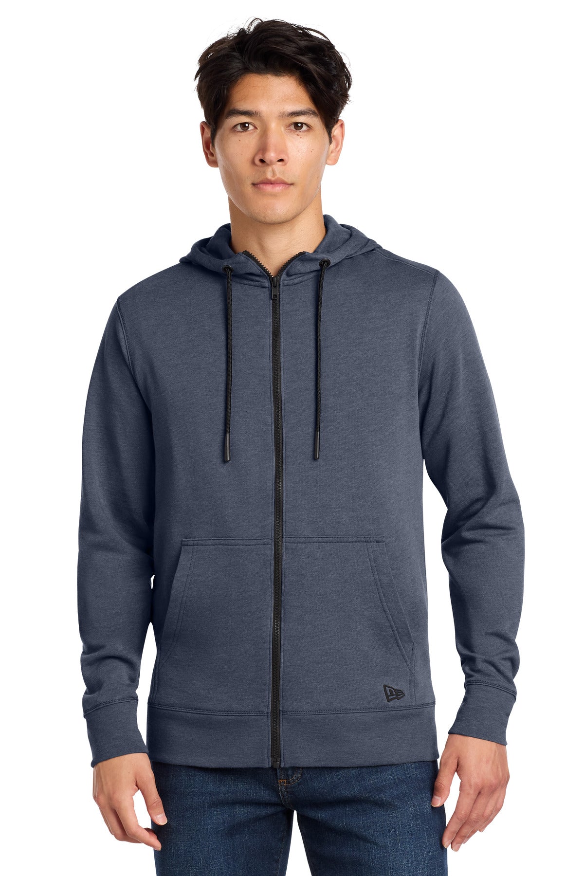 New Era ® Tri-Blend Fleece Full-Zip Hoodie