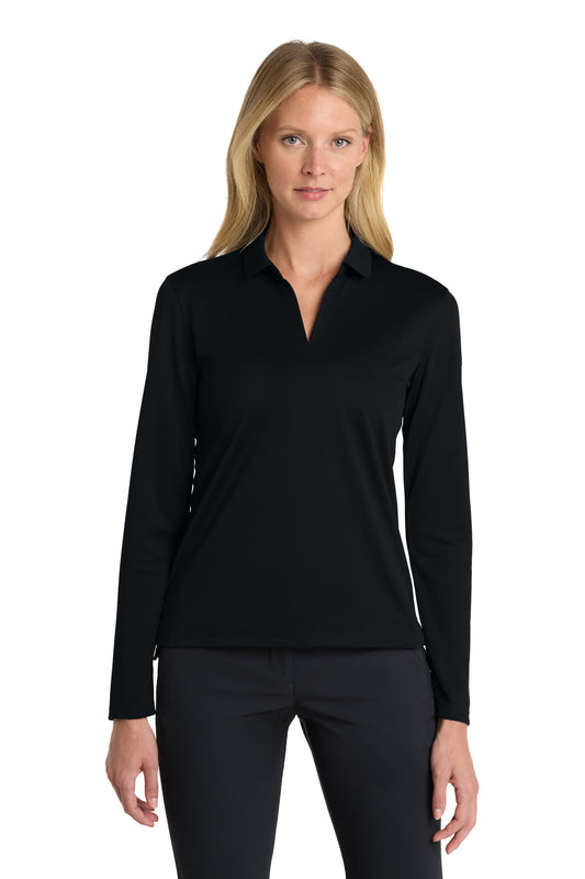 Nike Women's Dri-FIT Micro Pique 2.0 Long Sleeve Polo