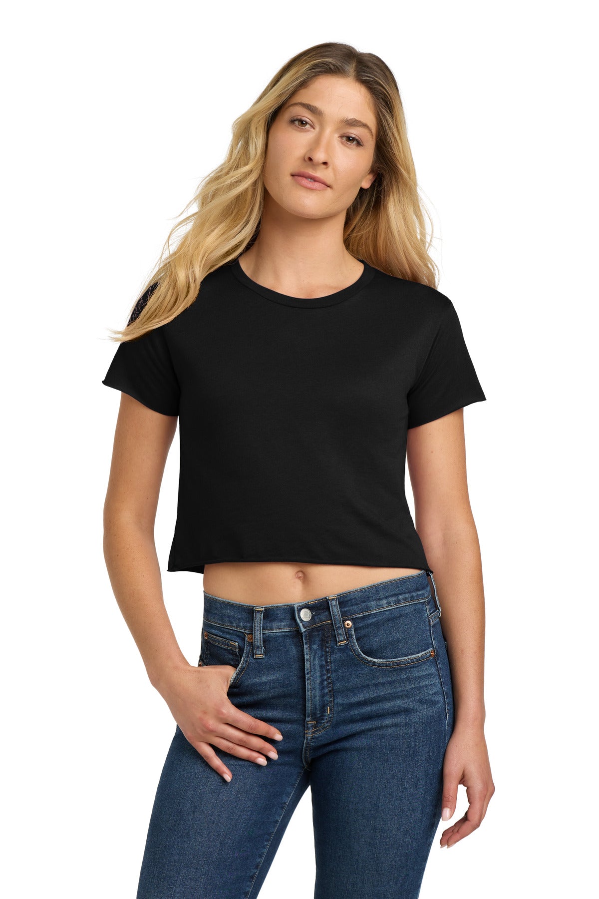 Next Level Apparel? Women's Festival Cali Crop Tee. NL