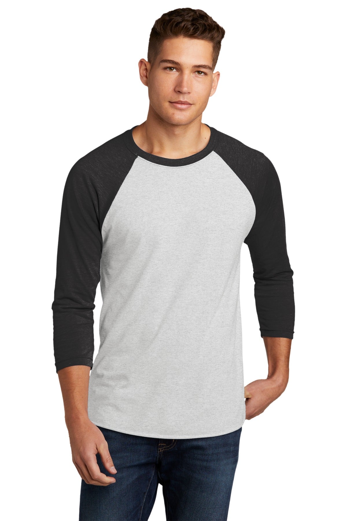 Next Level Apparel? Adult Tri-Blend 3/4-Sleeve Raglan