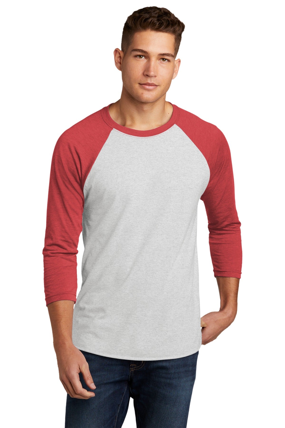 Next Level Apparel? Adult Tri-Blend 3/4-Sleeve Raglan