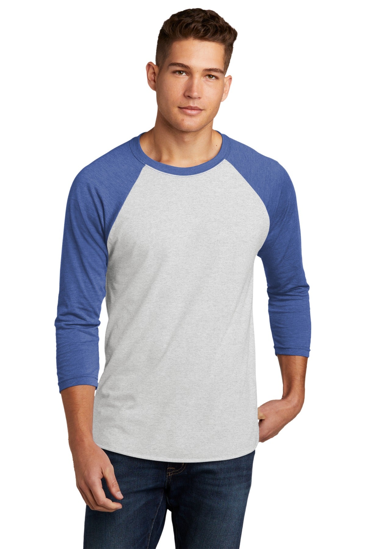 Next Level Apparel? Adult Tri-Blend 3/4-Sleeve Raglan