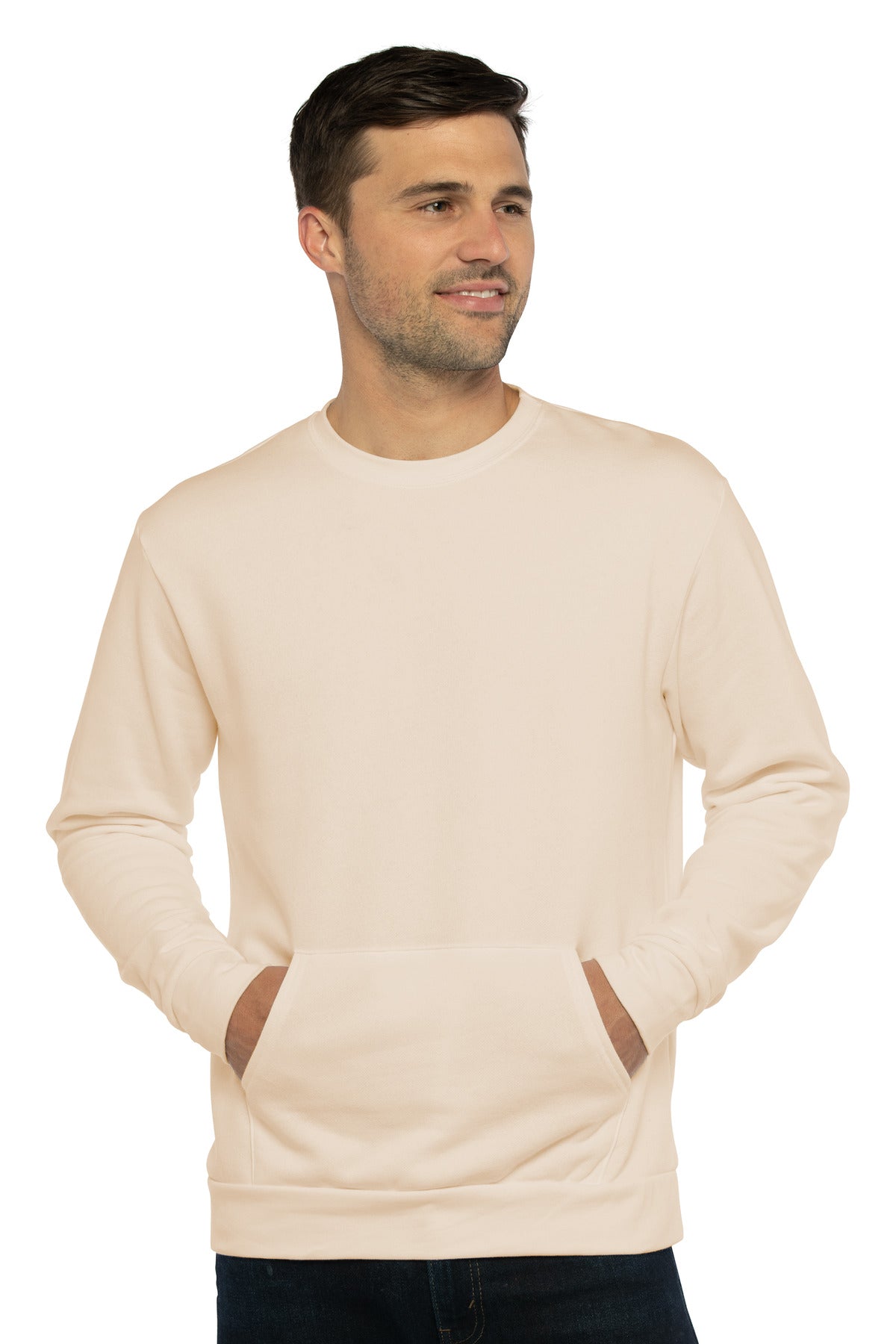 Next Level Apparel? Santa Barbara Pocket Sweatshirt NL9