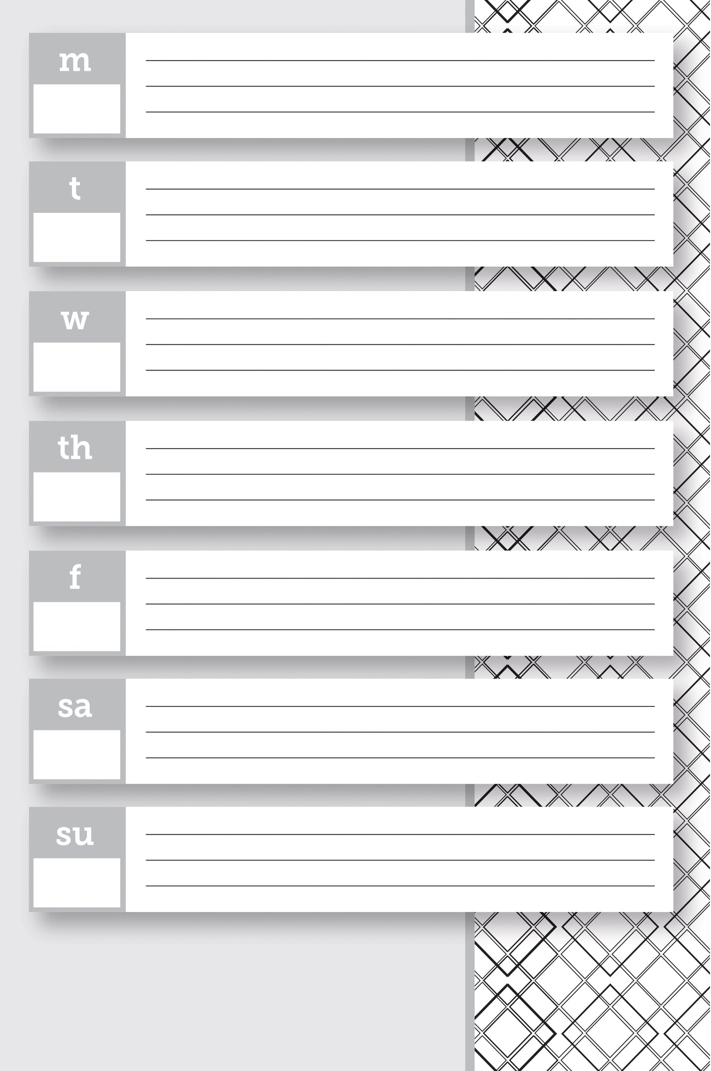 Souvenir Sticky Note 6 x 9 Large Pad 50 sheet-P6A9A50