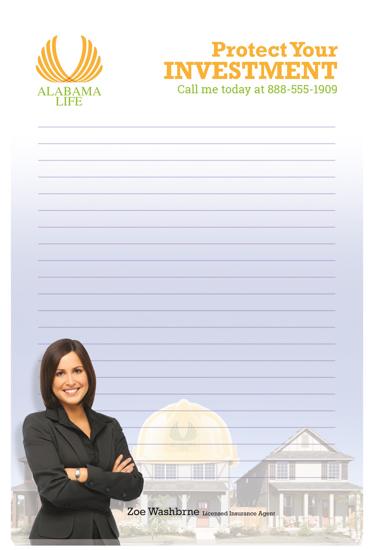 Souvenir Sticky Note 4 x 6 Pad 25 sheet-P4A6A25