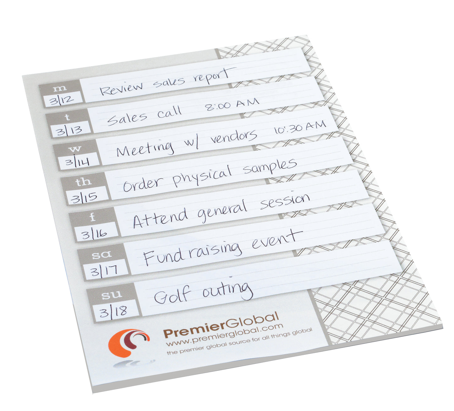 Souvenir Sticky Note 6 x 9 Large Pad 50 sheet-P6A9A50
