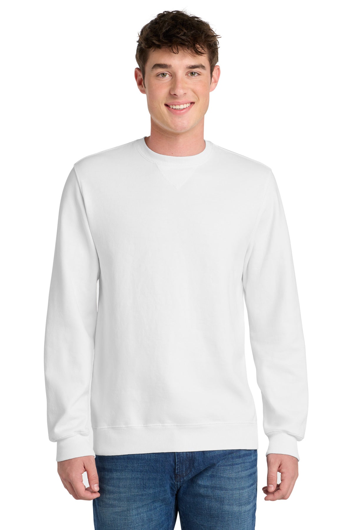 Port & Co™ Beach Wash® Garment-Dyed Crewneck Sweatshirt