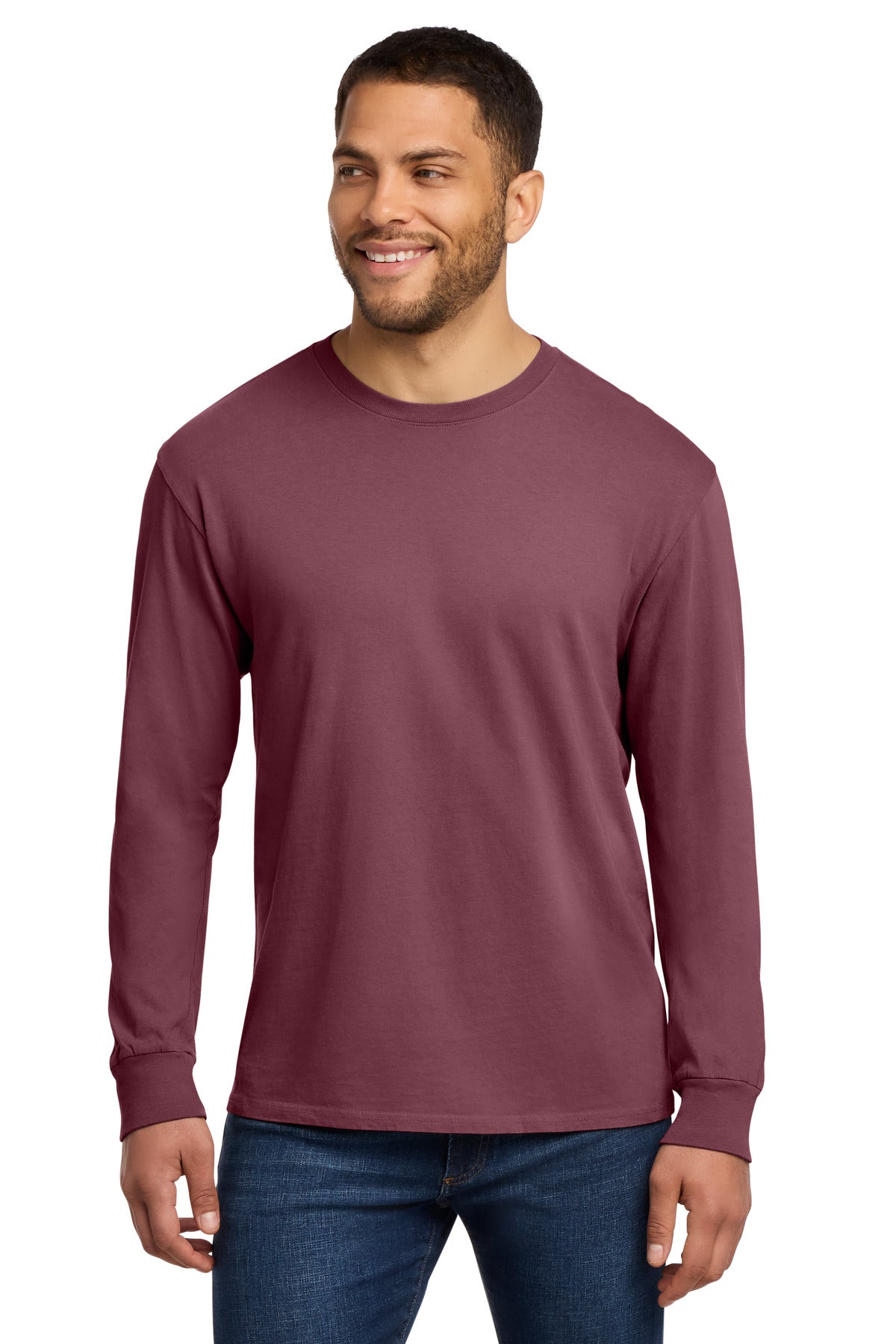 Port & Co™ Beach Wash® Garment-Dyed Long Sleeve Tee
