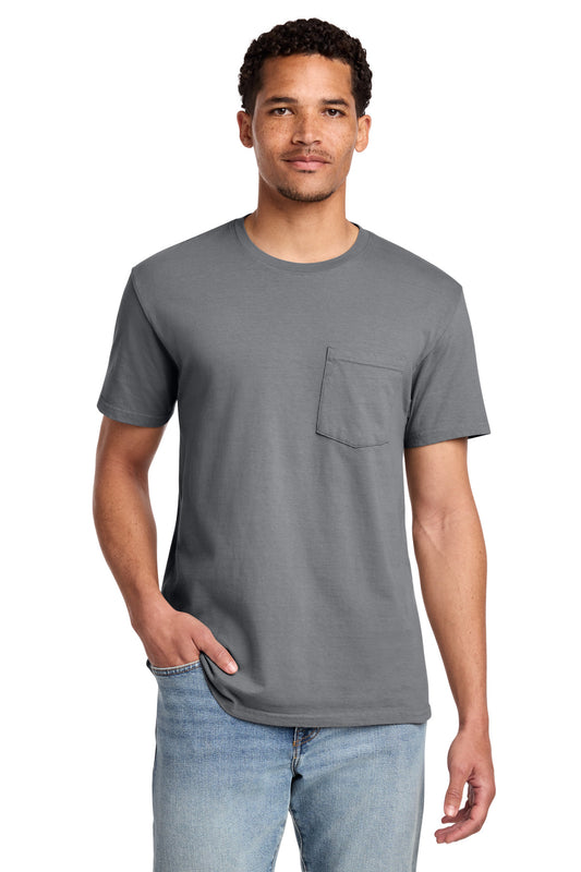 Port & Co™ Beach Wash® Garment-Dyed Pocket Tee