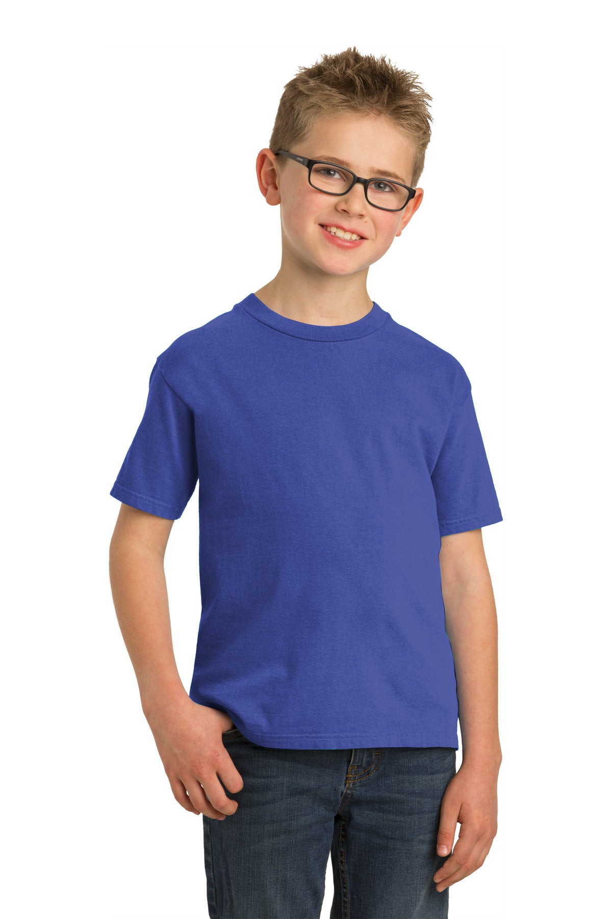 Port & Company? Youth Beach Wash? Garment-Dyed Tee. PC0