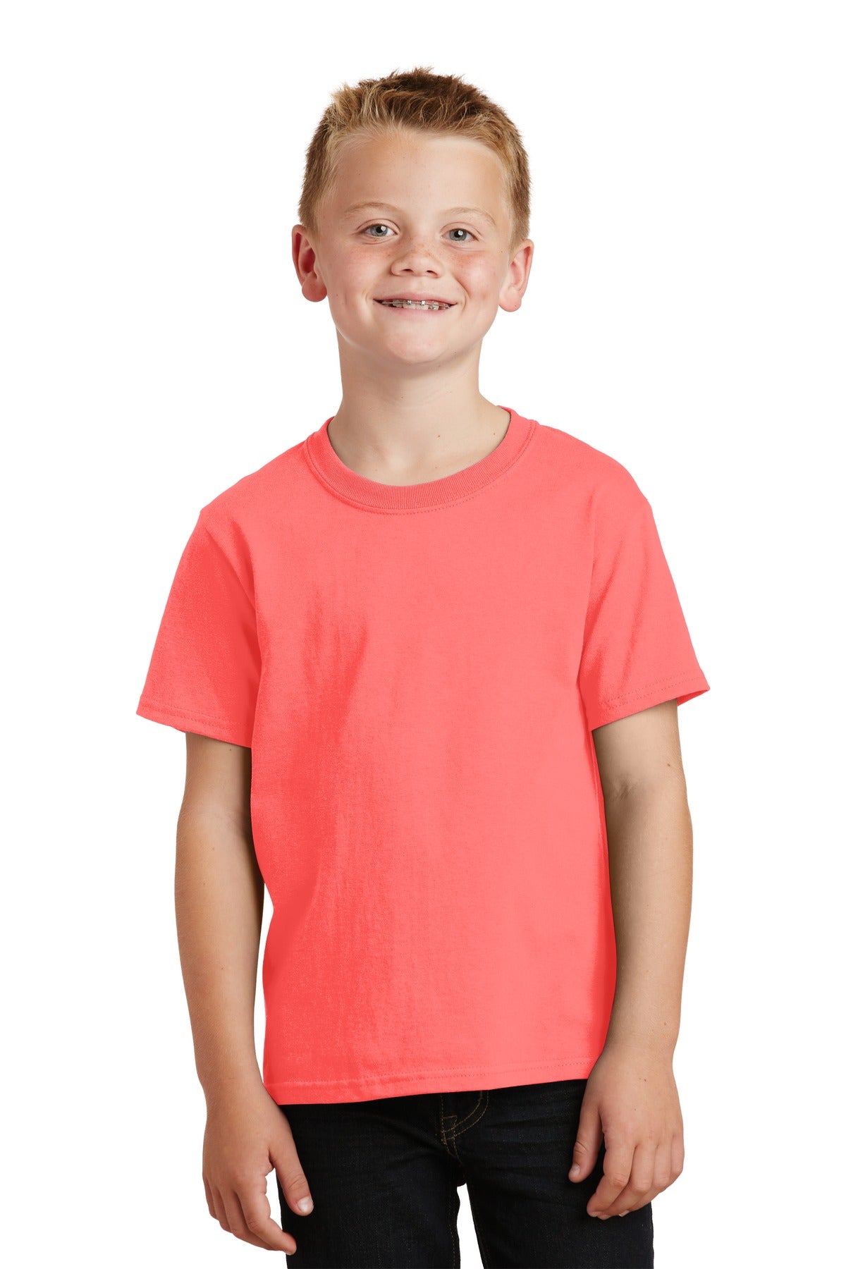 Port & Company? Youth Beach Wash? Garment-Dyed Tee. PC0