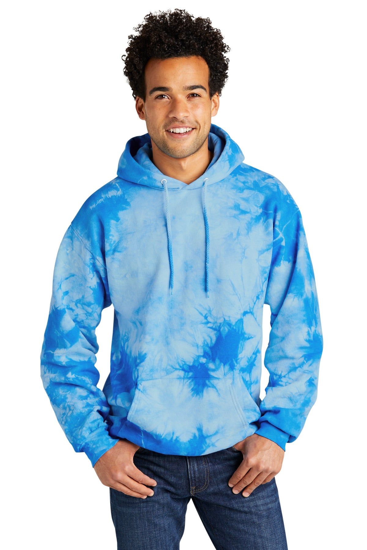 Port & Co™ Crystal Tie-Dye Pullover Hoodie