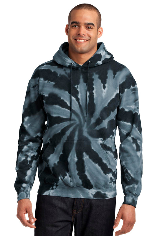 Port & Company? Tie-Dye Pullover Hooded Sweatshirt. PC1