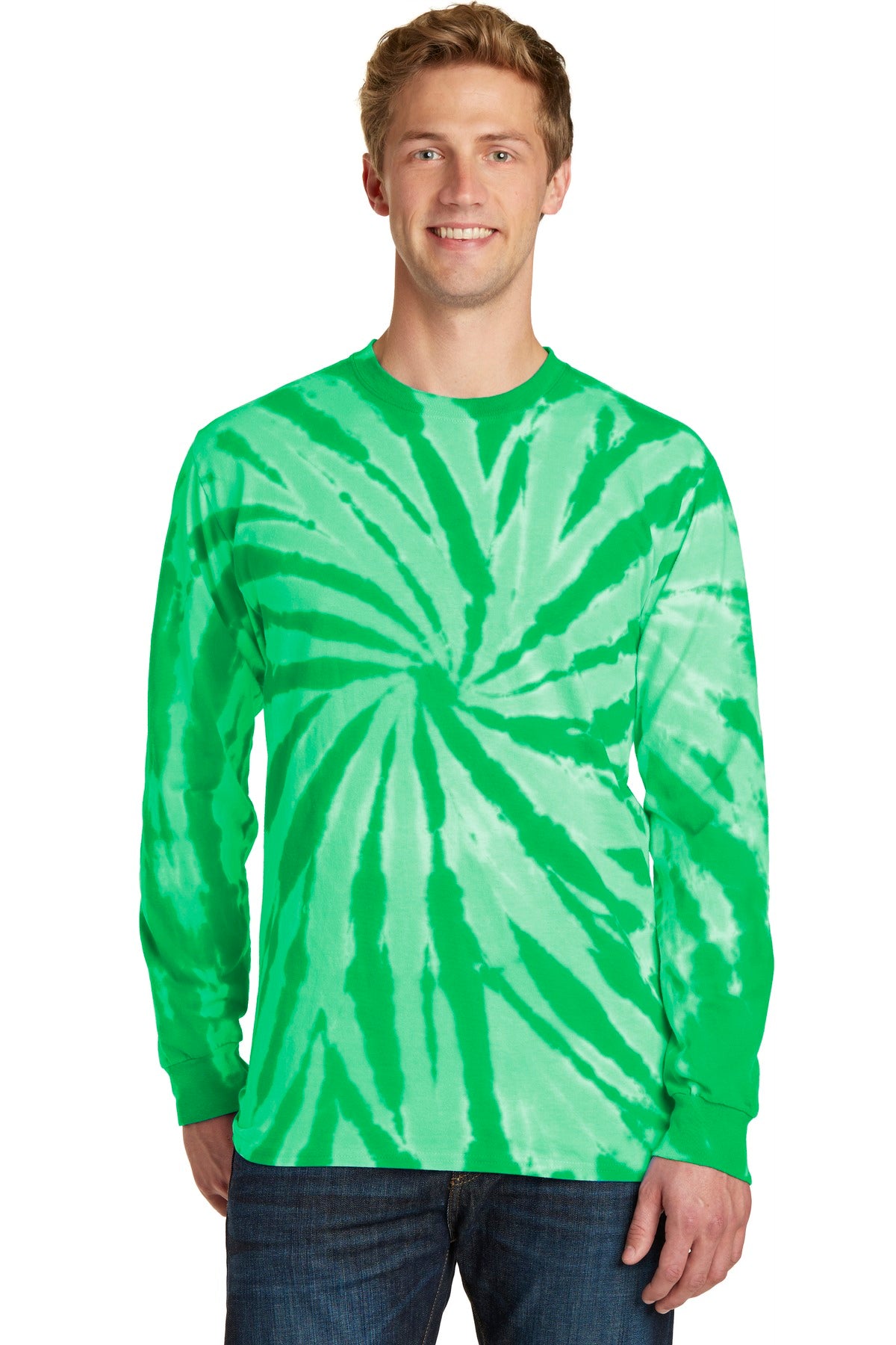 Port & Company? Tie-Dye Long Sleeve Tee. PC147LS