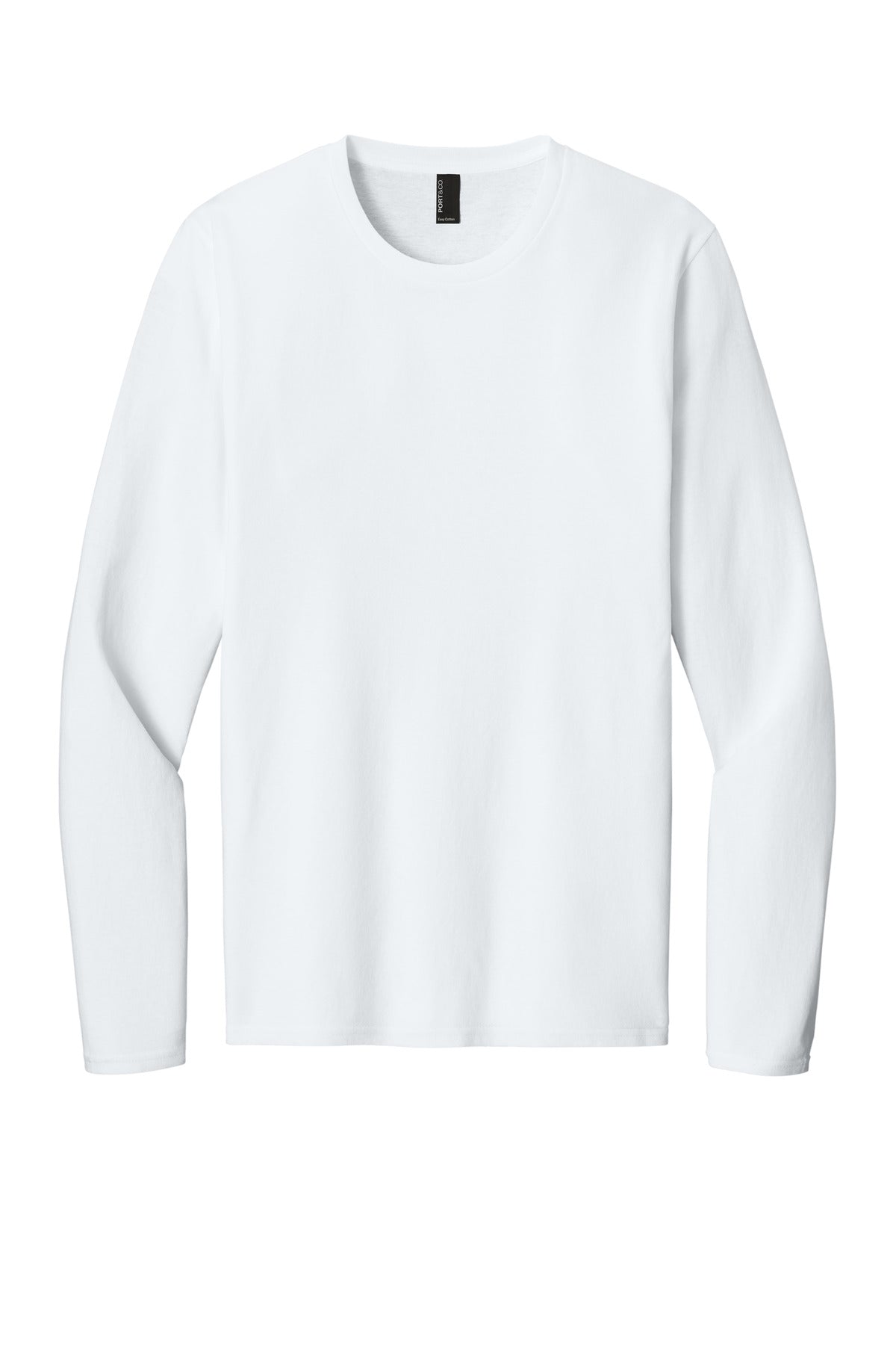 Port & Co™ Easy Cotton Long Sleeve Tee