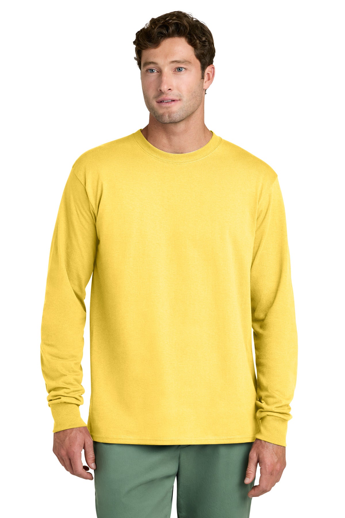Port & Co™ Long Sleeve Core Cotton Tee