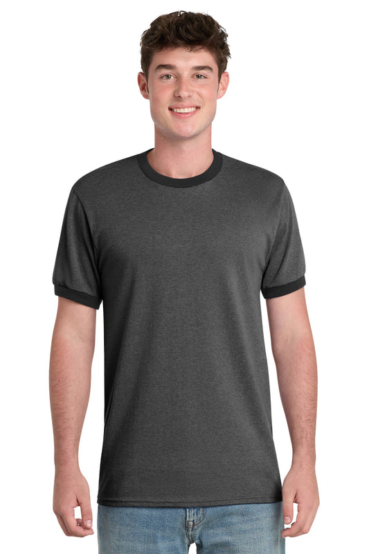 Port & Co™ Core Cotton Ringer Tee
