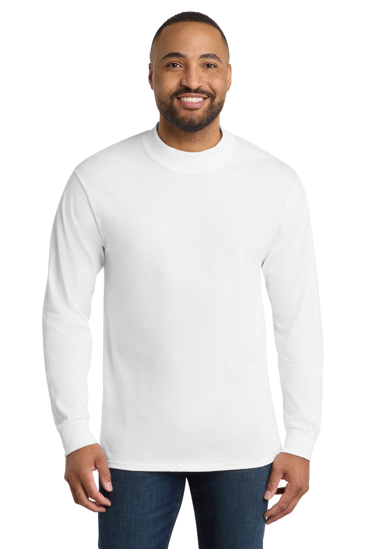 Port & Co™ Essential Mock Turtleneck