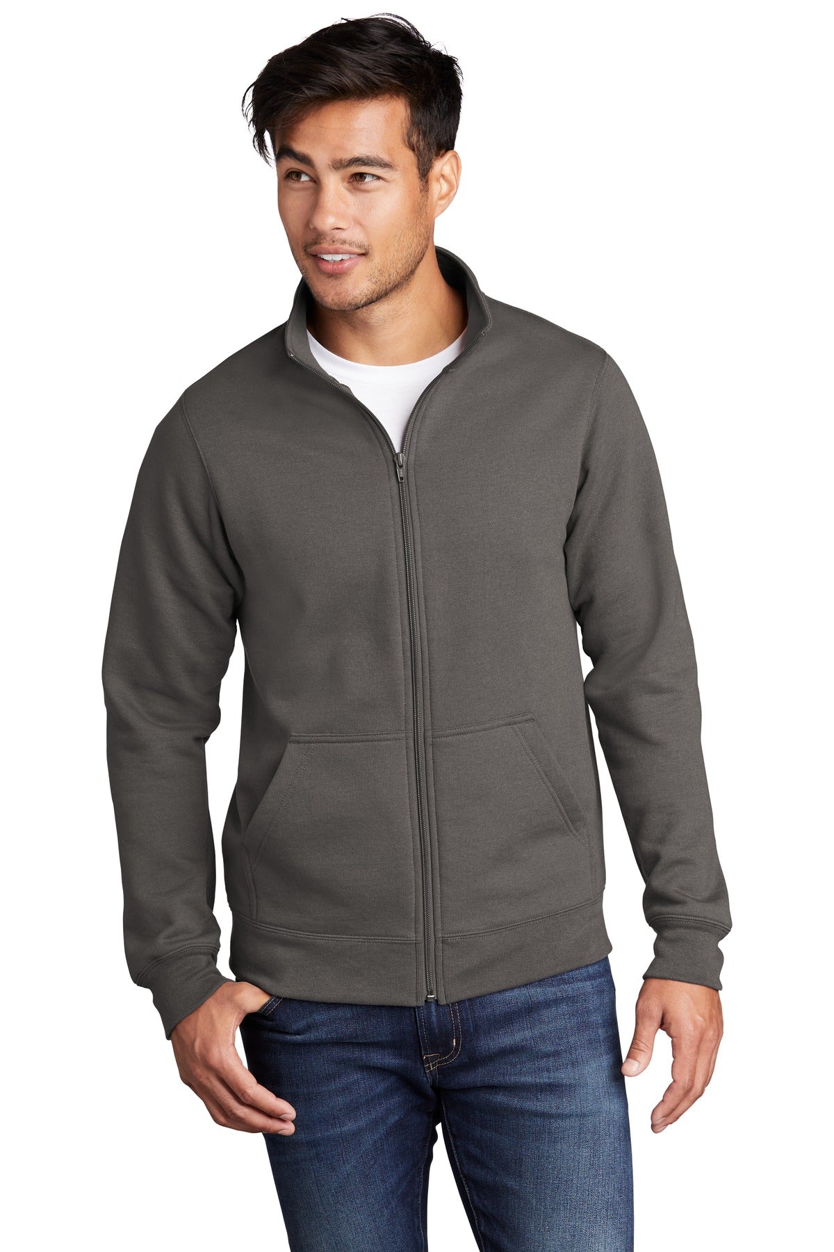 Port & Company ? Core Fleece Cadet Full-Zip Sweatshirt