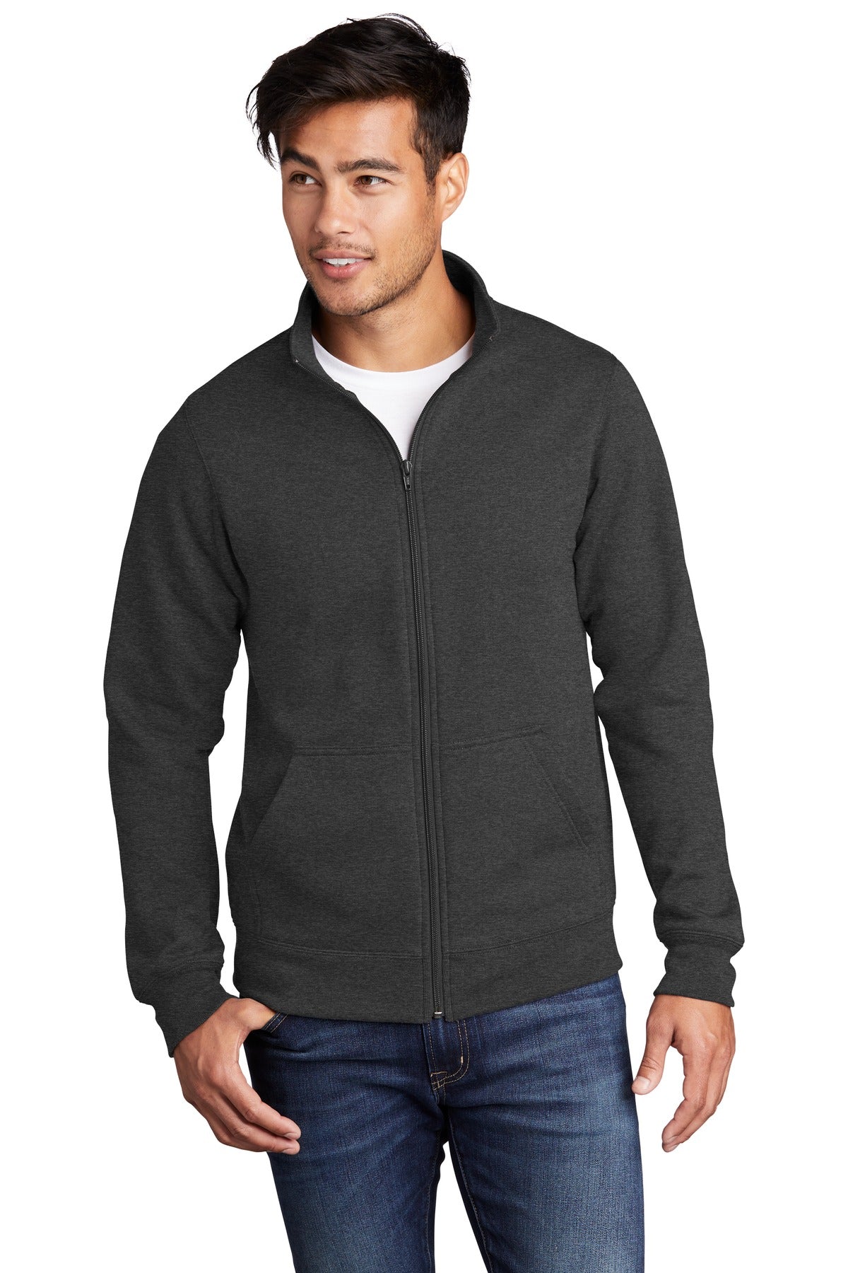 Port & Company ? Core Fleece Cadet Full-Zip Sweatshirt