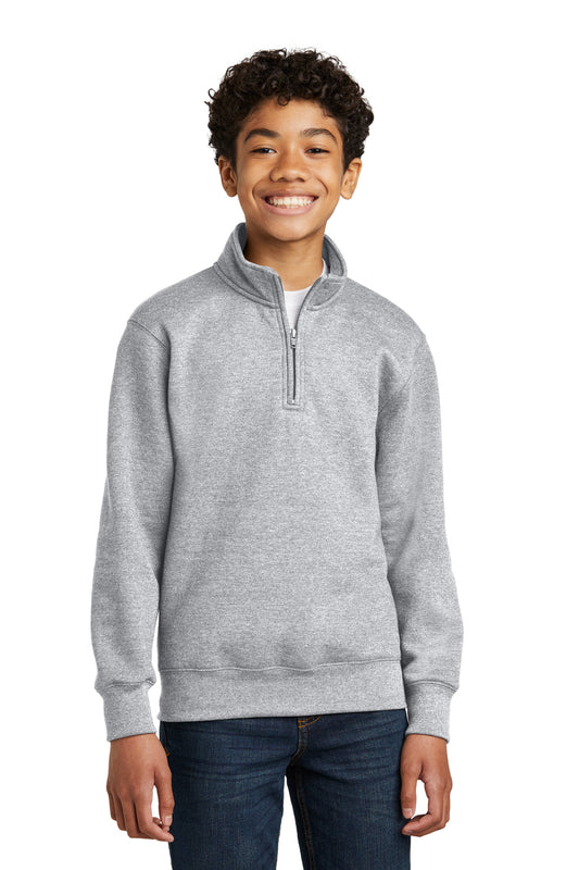 Port & Company? Youth Core Fleece 1/4-Zip Pullover Swea