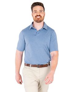 Men's Heathered Eco-Logic Stretch Polo - 3318