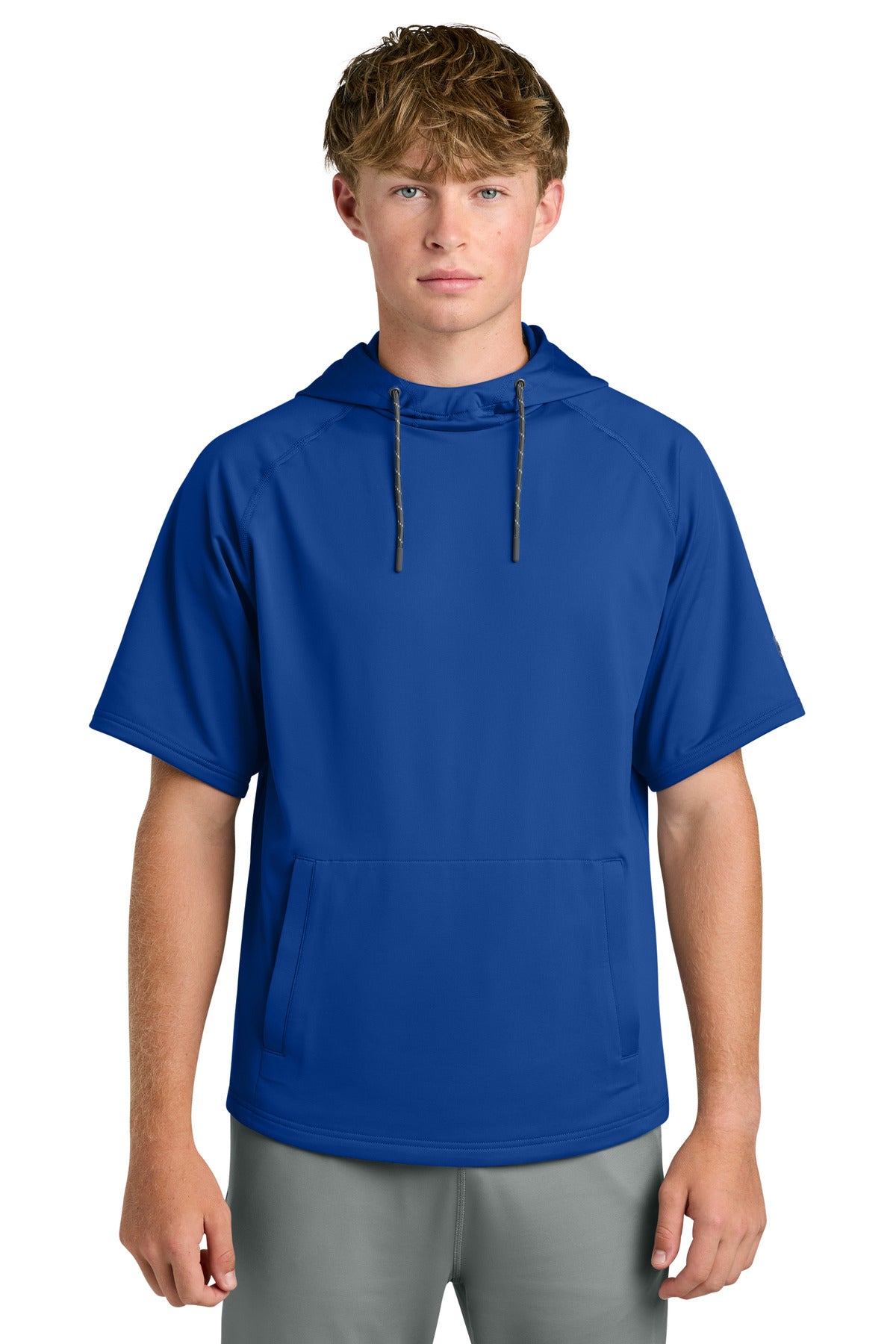Richardson Charge Performance Fleece Short Sleeve Hoodie