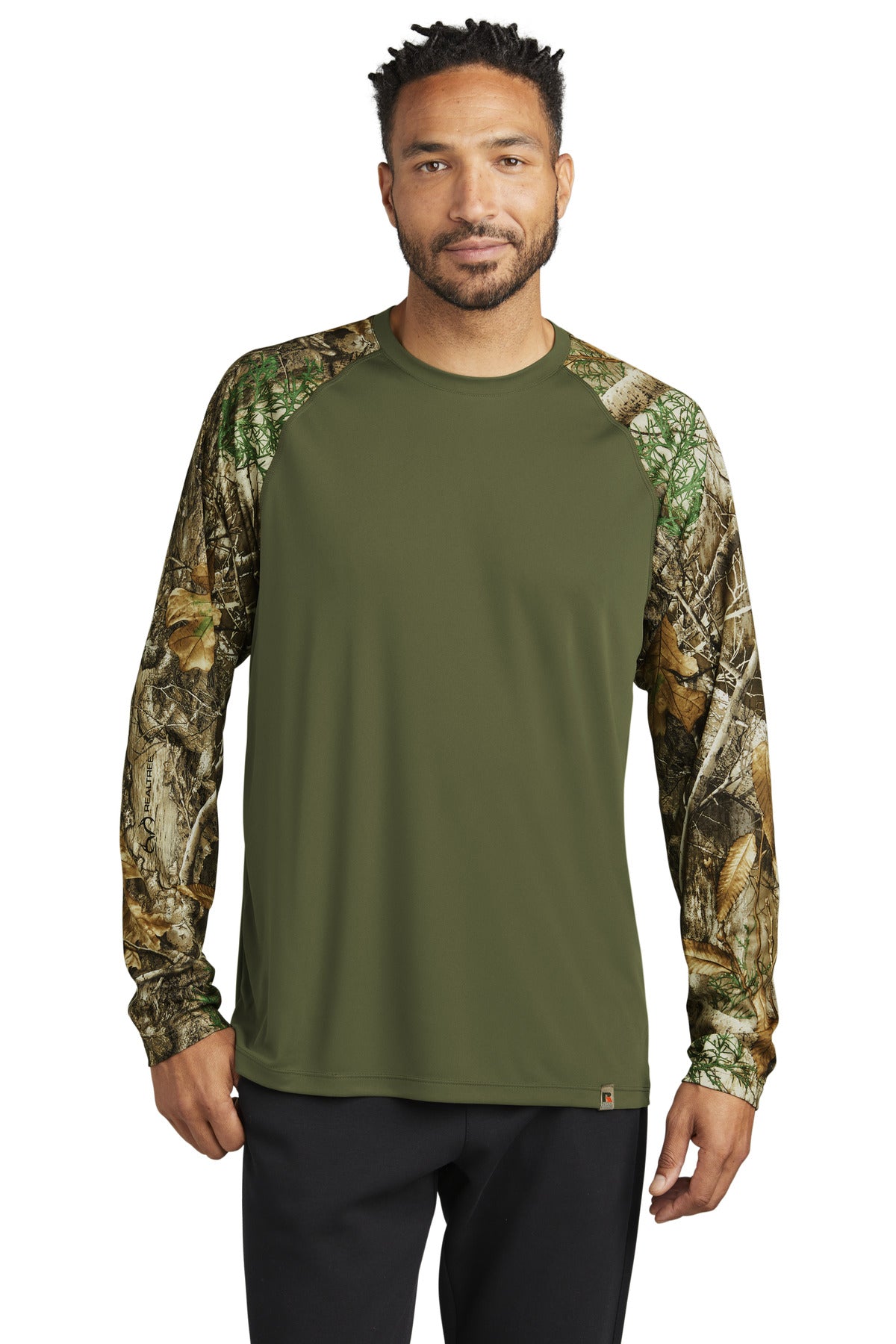 Russell Outdoors™ Realtree® Colorblock Performance Long Sleeve Tee