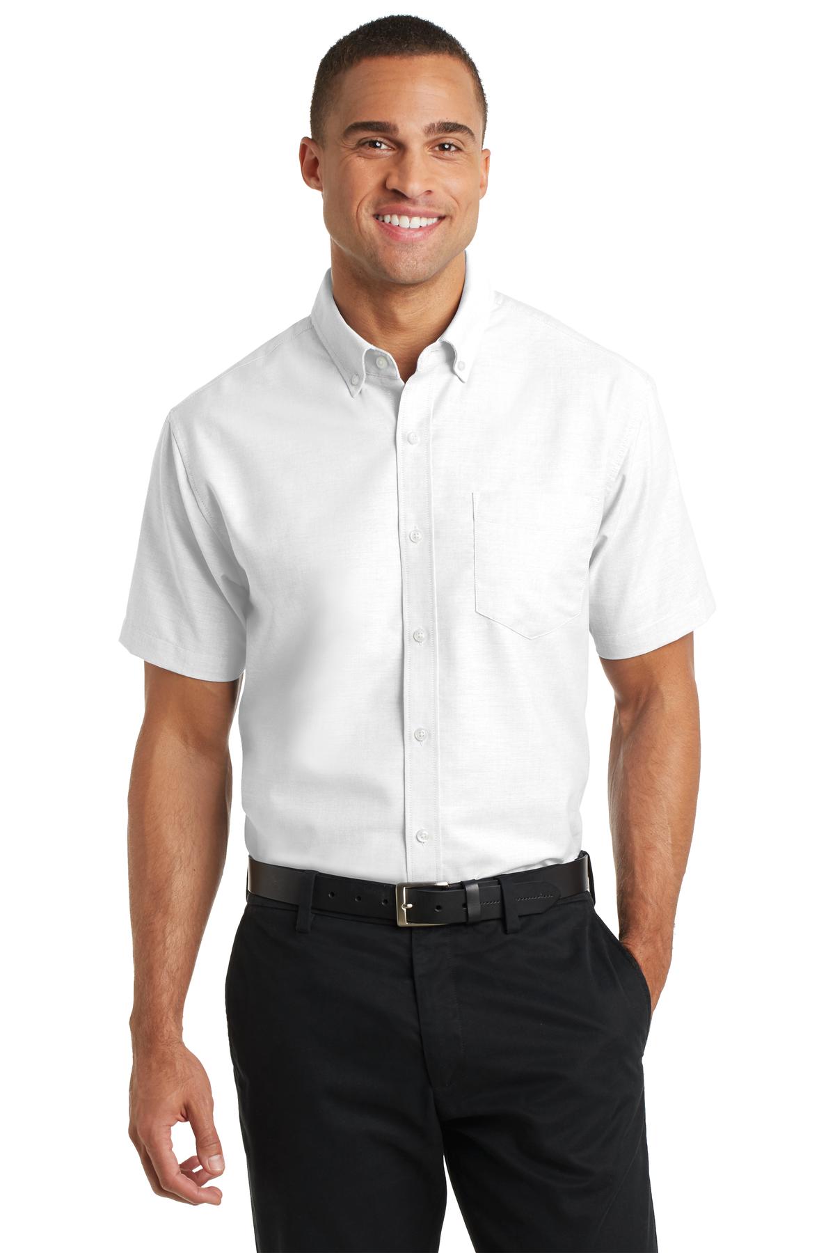 Port Authority? Short Sleeve SuperPro? Oxford Shirt. S6