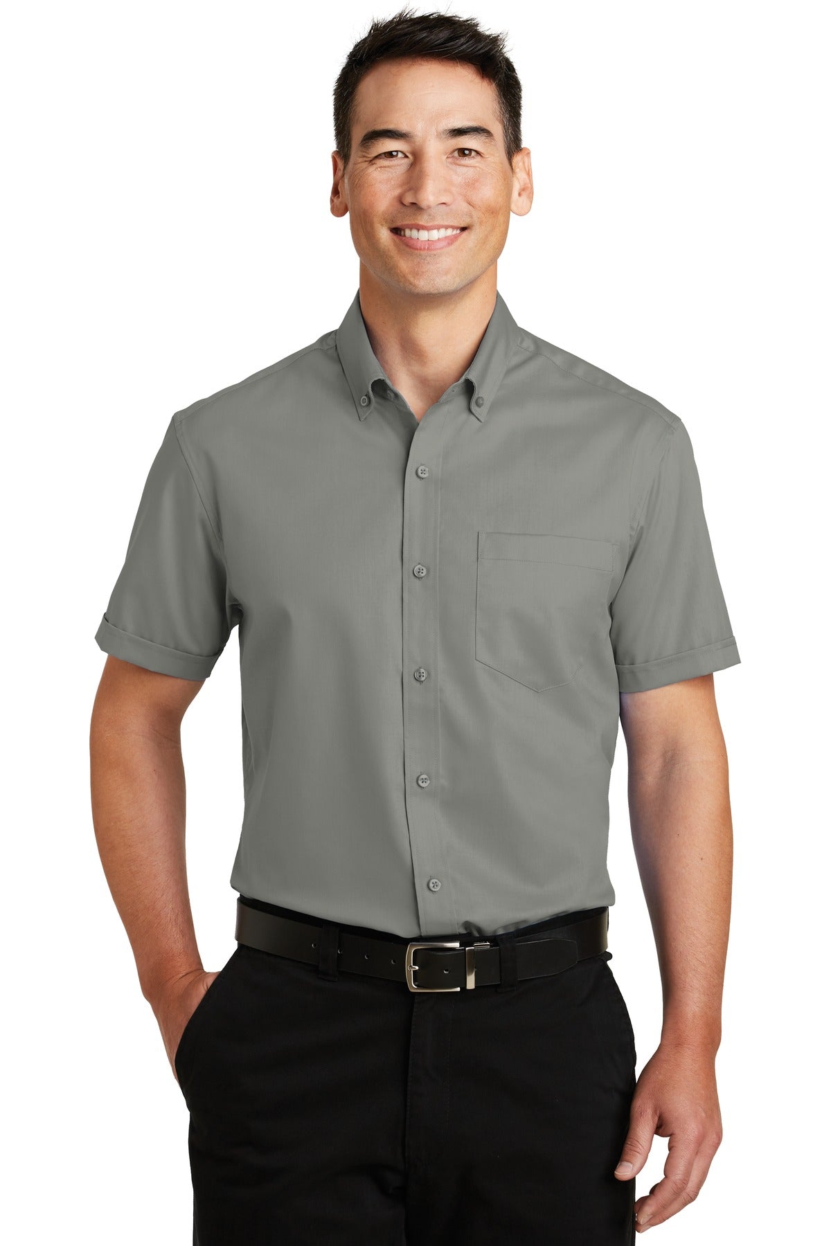 Port Authority? Short Sleeve SuperPro? Twill Shirt. S66