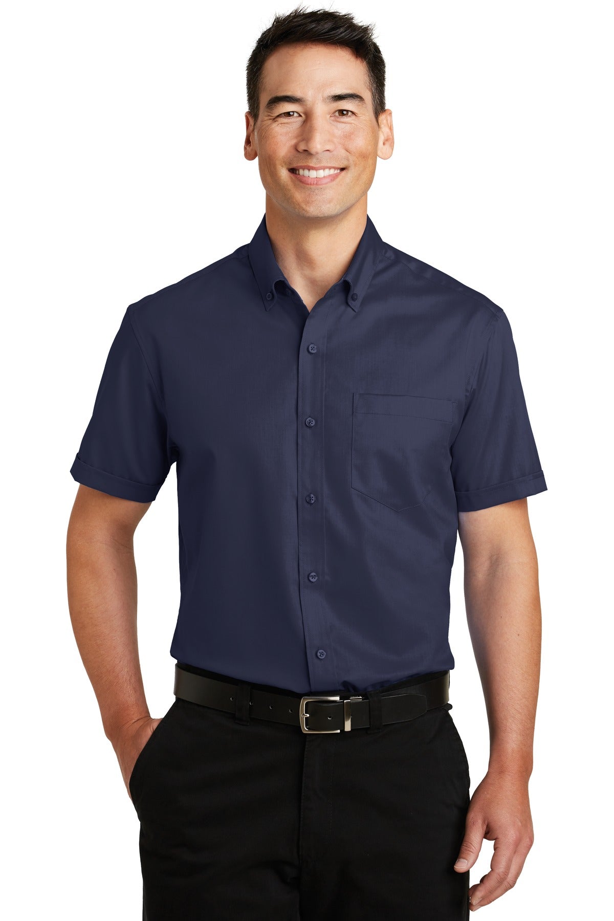 Port Authority? Short Sleeve SuperPro? Twill Shirt. S66