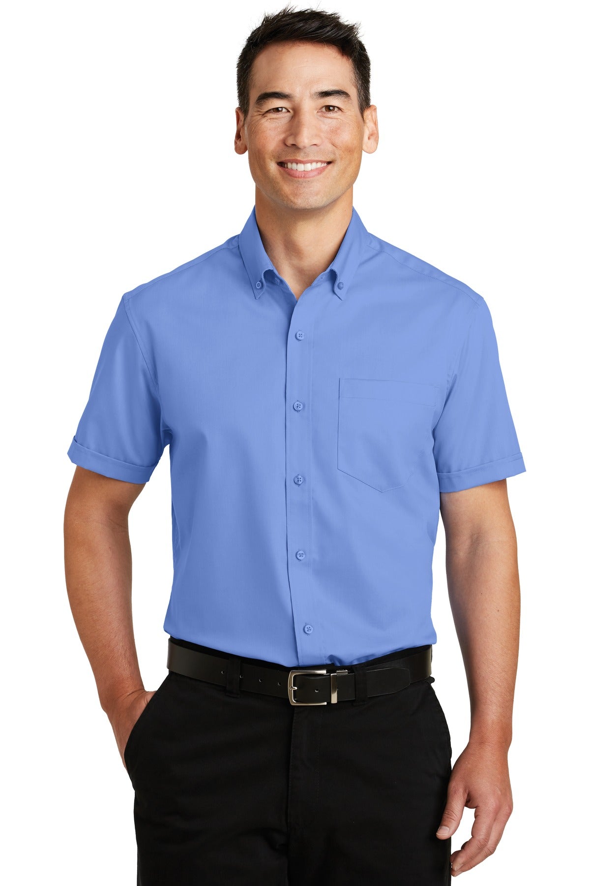 Port Authority? Short Sleeve SuperPro? Twill Shirt. S66