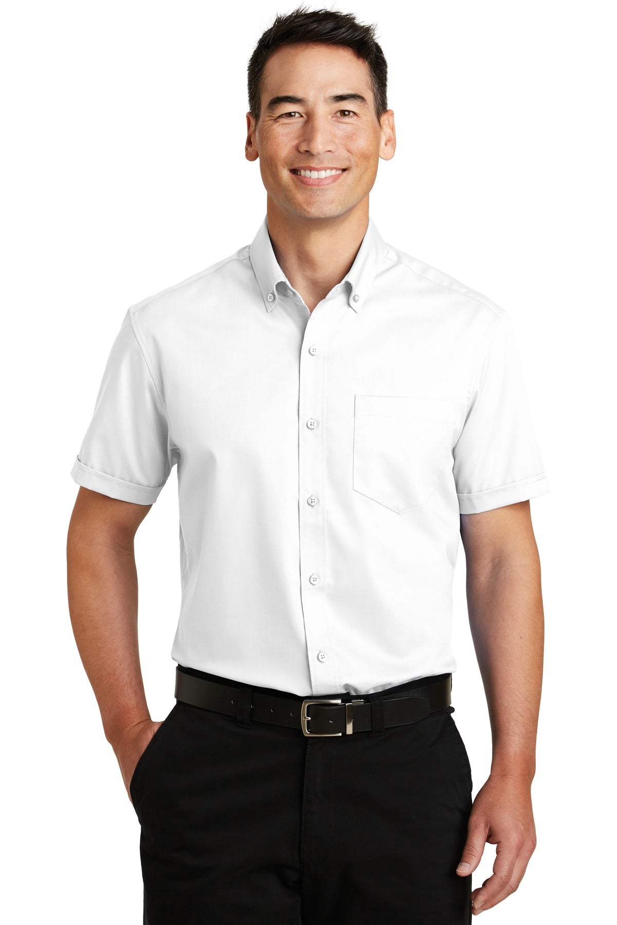 Port Authority? Short Sleeve SuperPro? Twill Shirt. S66