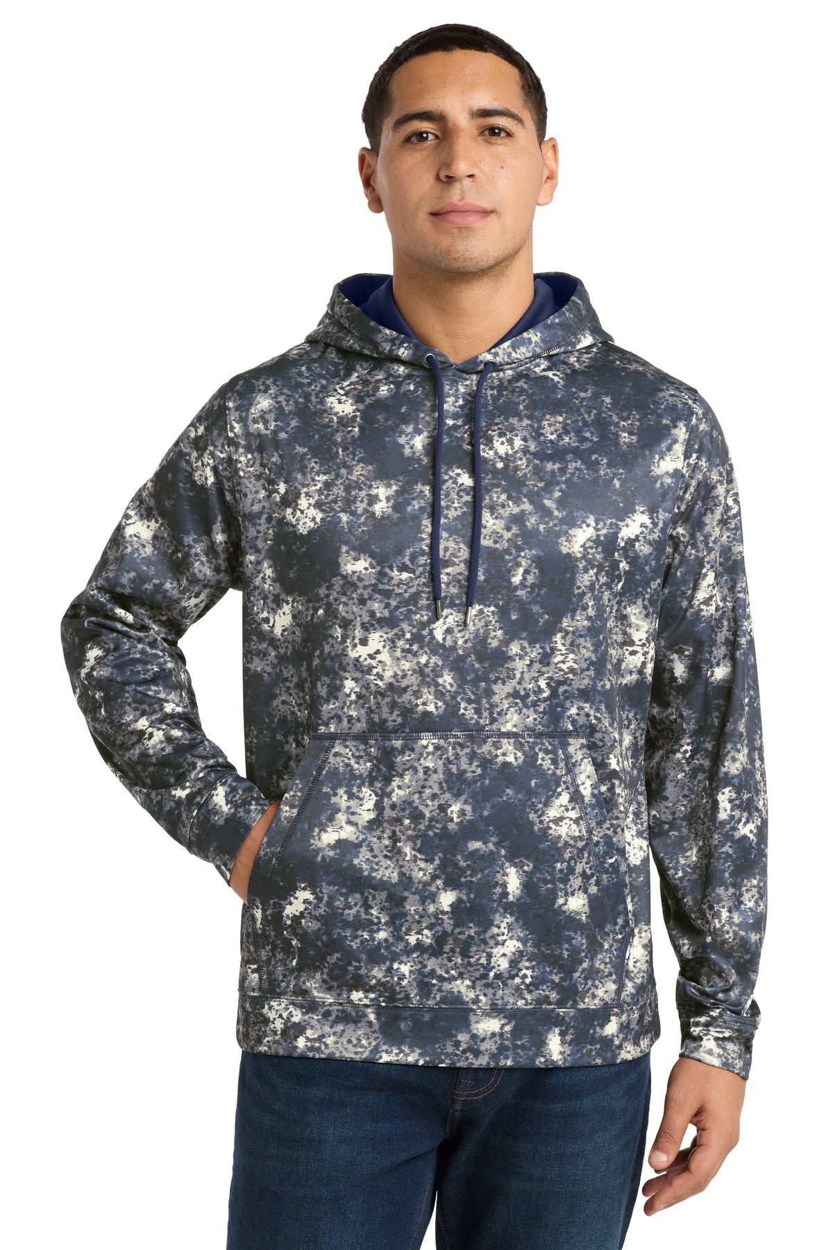 Sport-Tek® Sport-Wick® Mineral Freeze Fleece Hooded Pullover