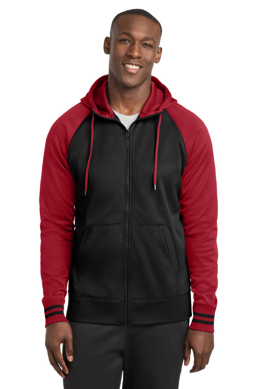 Sport-Tek® Sport-Wick® Varsity Fleece Full-Zip Hooded Jacket
