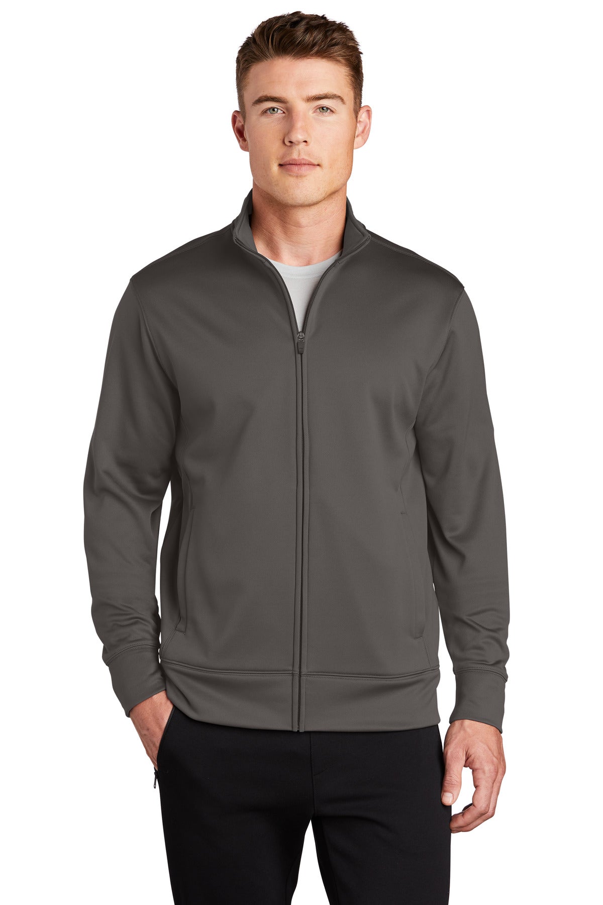 Sport-Tek? Sport-Wick? Fleece Full-Zip Jacket. ST241