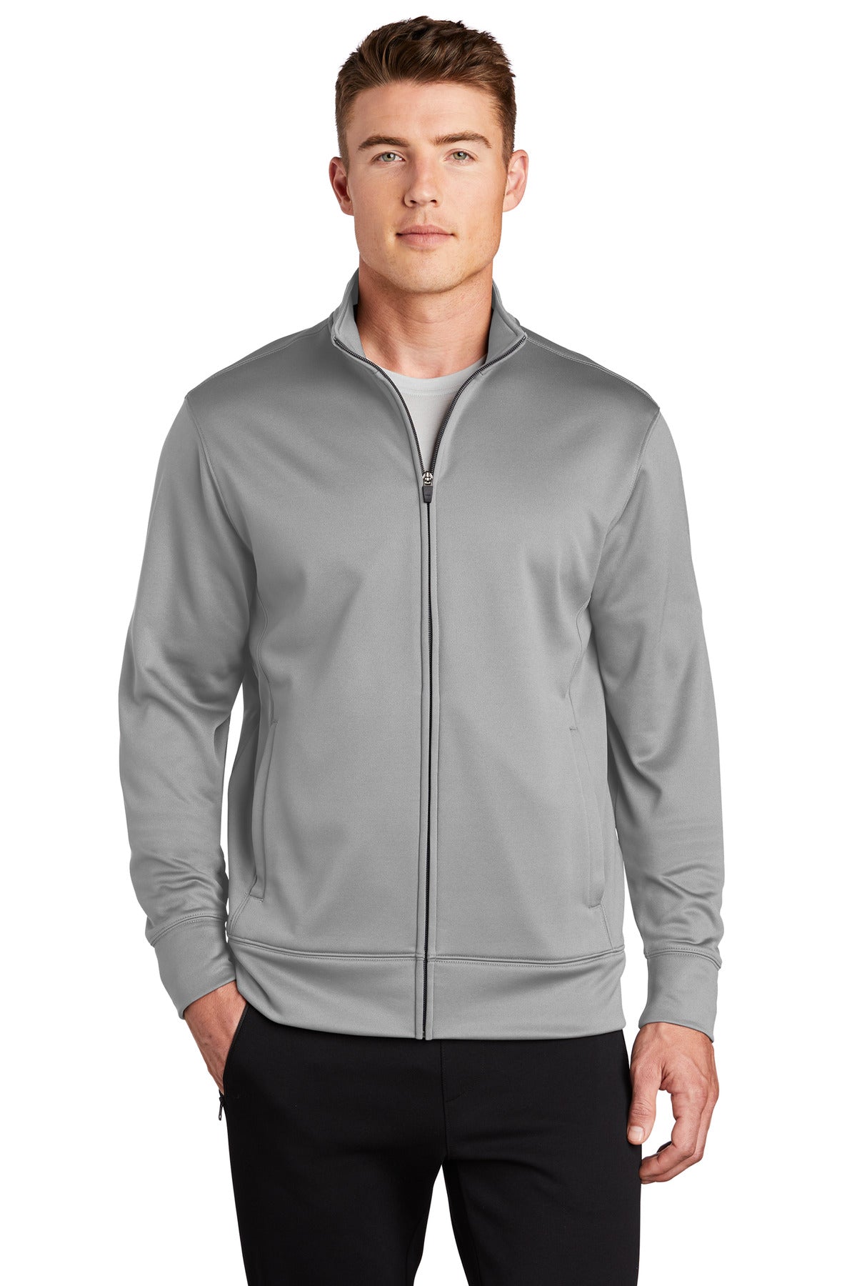 Sport-Tek? Sport-Wick? Fleece Full-Zip Jacket. ST241