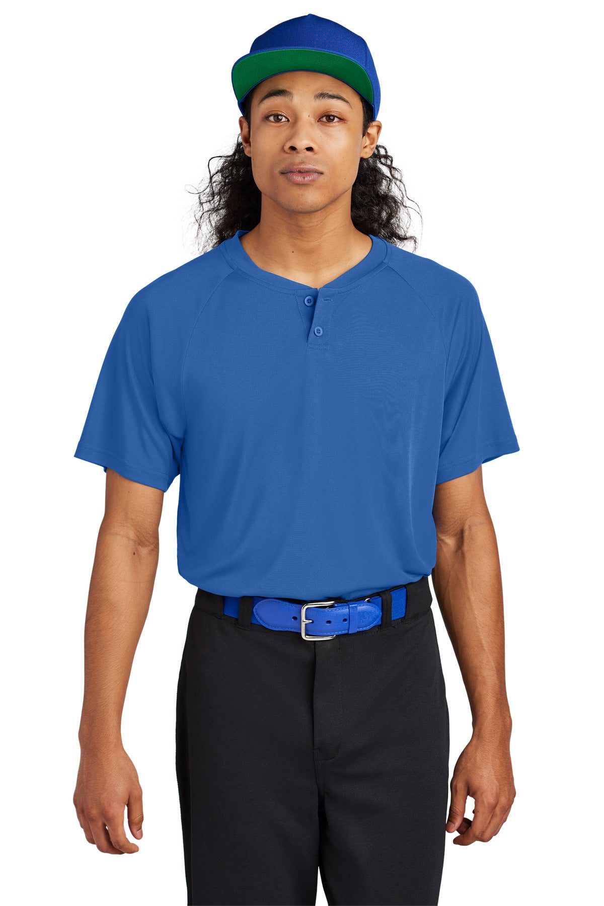 Sport-Tek? PosiCharge? Competitor? 2-Button Henley ST35